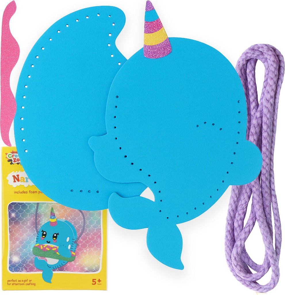 Kreatives Bastelset zum Selbermachen einer Tasche für Mädchen