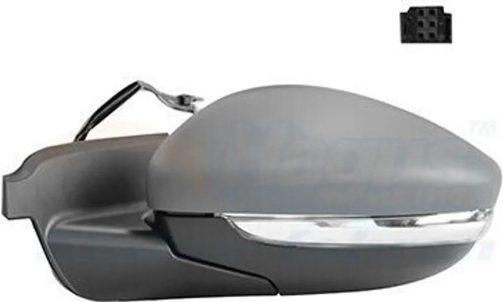 Rétroviseur Gauche VAN WEZEL 0959807 pour Remplacement Carrosserie