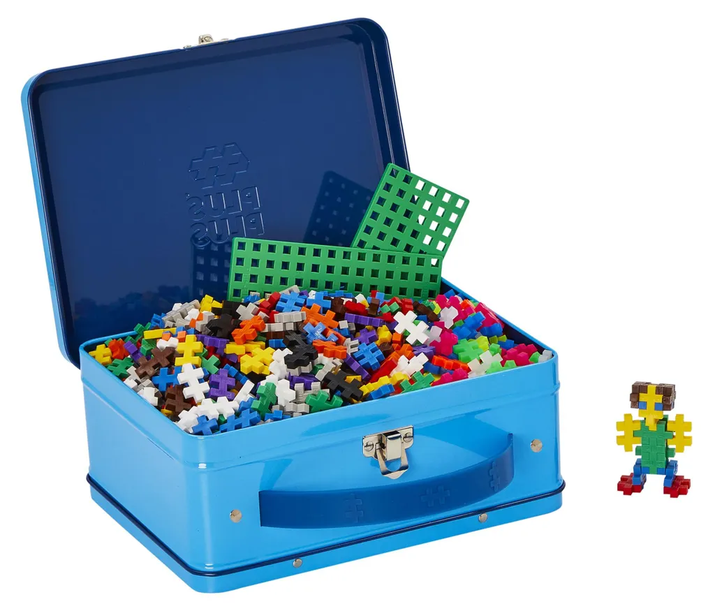 Rangement facile : blocs de construction Plus-Plus 600 pièces en métal - 12