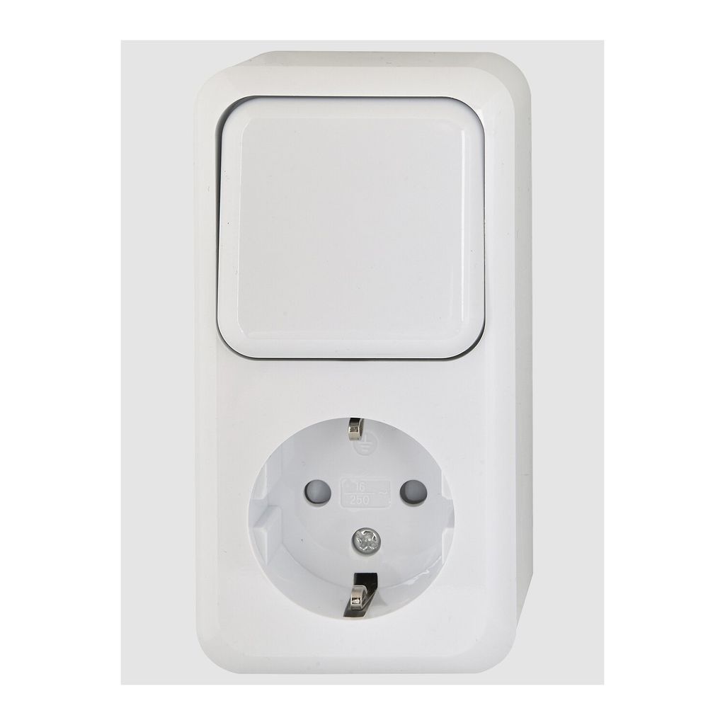 Combinazione interruttore HEITECH/presa di corrente da Immagine del prodotto 