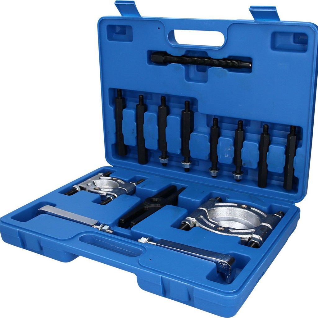 KS TOOLS Werkzeuge-Maschinen GmbH Abzieher-Satz für Kugellager mit Trennmesser, 10-tlg (BT631100)
