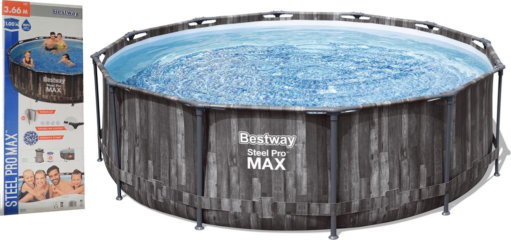 Pool Steel Pro Max Wood 3,66 x 1 m - 5614X Image du produit 