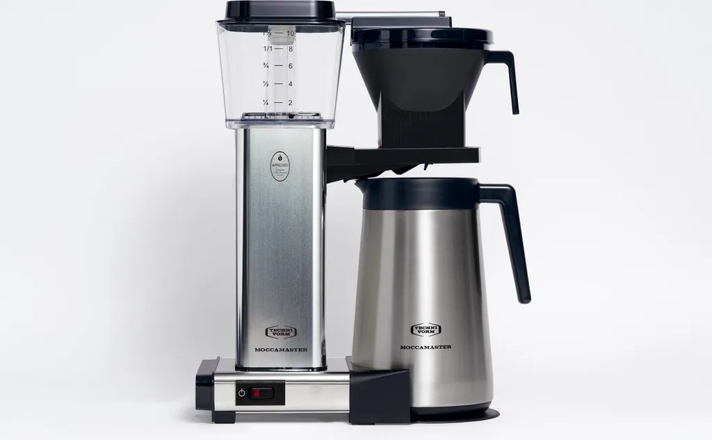 Moccamaster KBGT Machine à Café Filtre avec Verseuse Thermos 1,25L