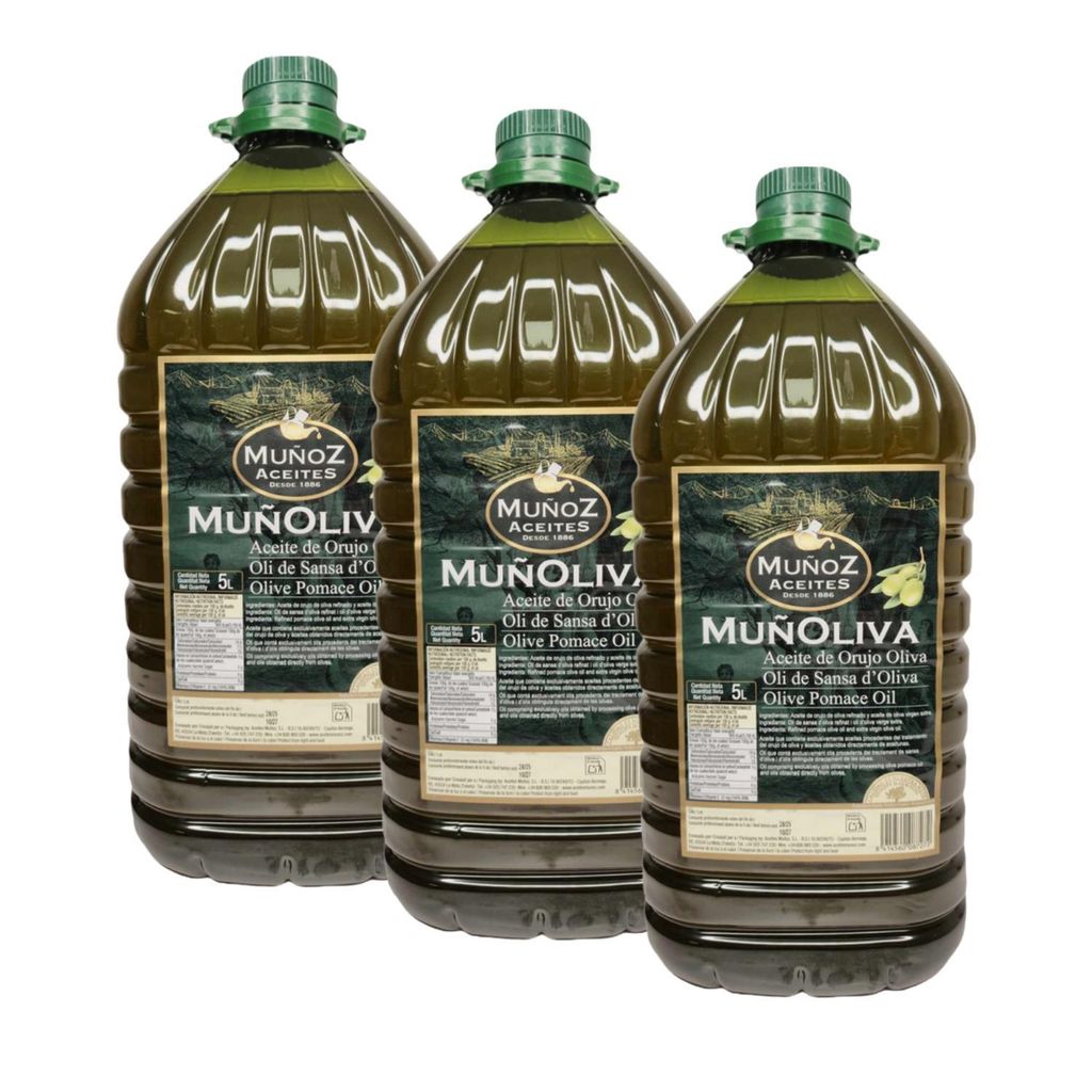 Olivenöl 3x5L – Premium Olive Pomace Oil Set, extrem Produktbild 