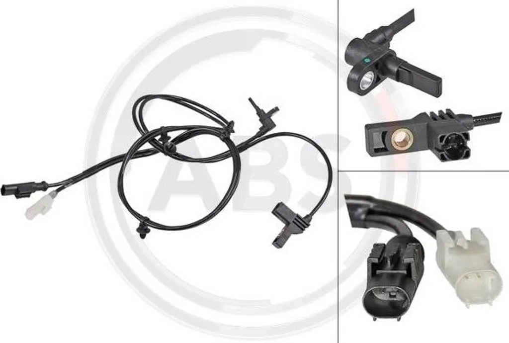 Sensore ABS Mercedes Vito 6394400832 A.B.S. 30163 | Ricambio Business - 1