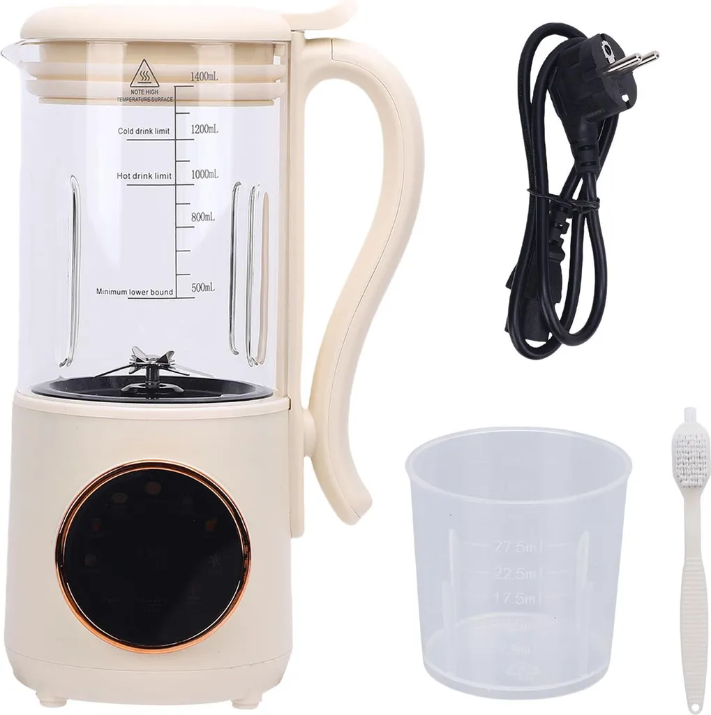 Cuiseur mixeur multifonction 1400 ml pour lait végétal et repas bébé