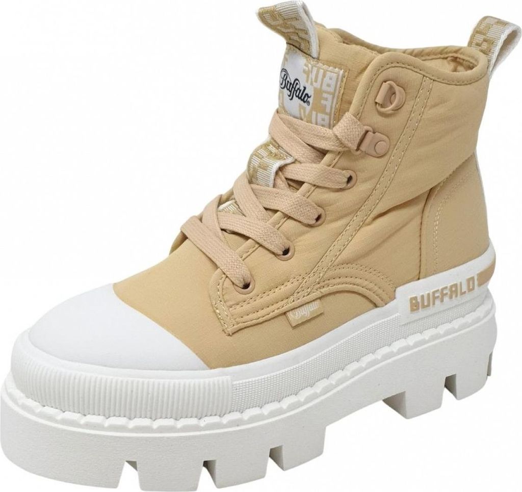 Buffalo RAVEN HI Stiefelette Beige in Gr. 40