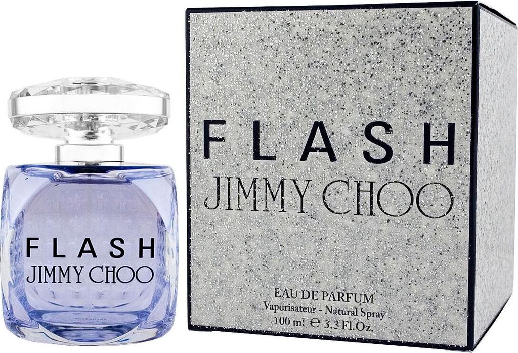 A perfume bottle and its box are displayed side-by-side on a white background.
