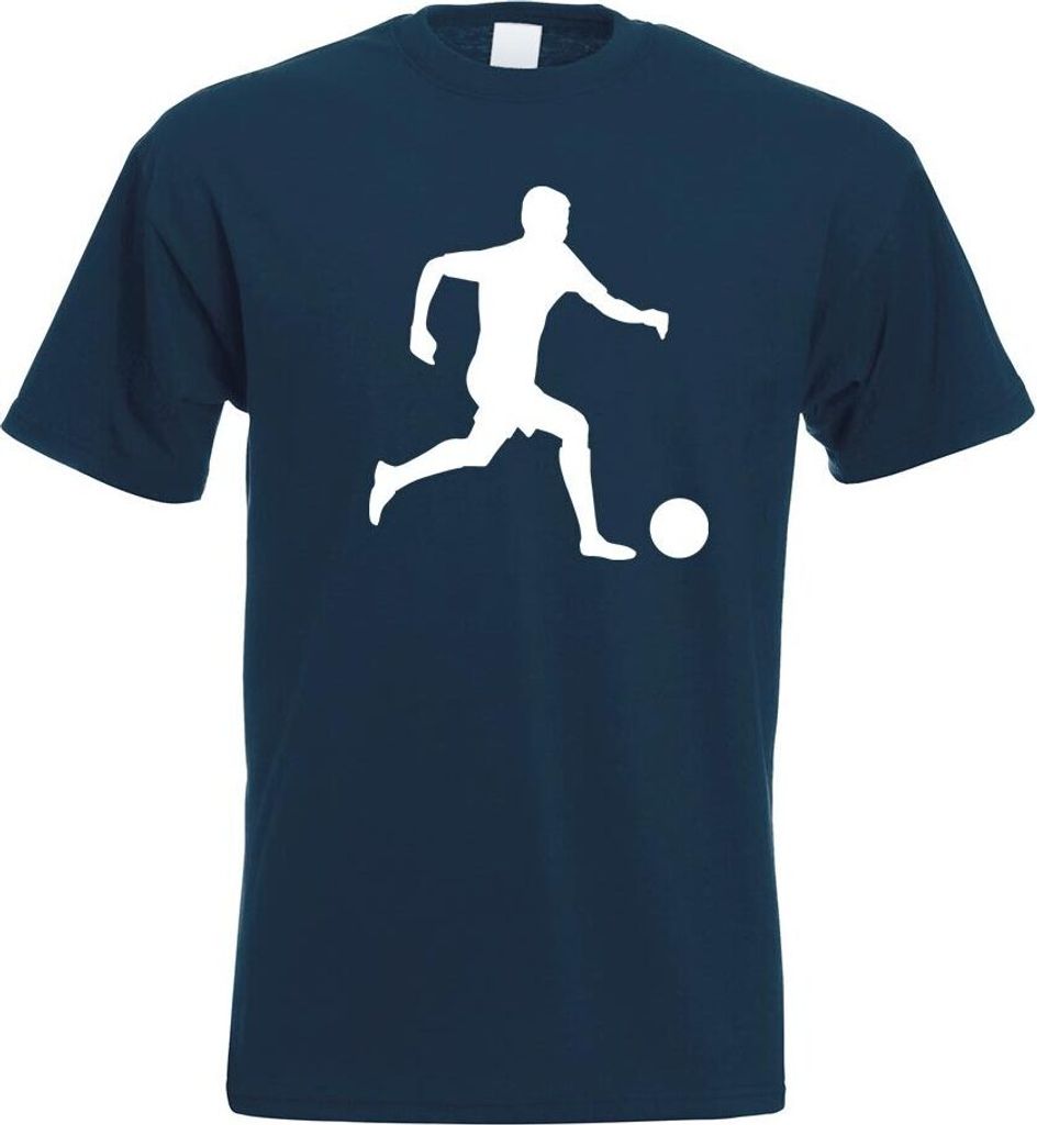 Kiwistar - T-Shirt - Navy - Fussball Spieler Football Soccer Herren Funshirt Bedruckt Design Sprüche Spruch Motive - mit Motiv Bedruckt - Funshirt...