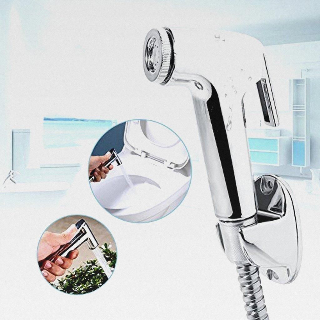 Edelstahl WC Duschkopf Showerheads, Bidet-Handbrause für Toilette Sprayer Premium Edelstahl Sprüher Komplett Bidet Set für WC
