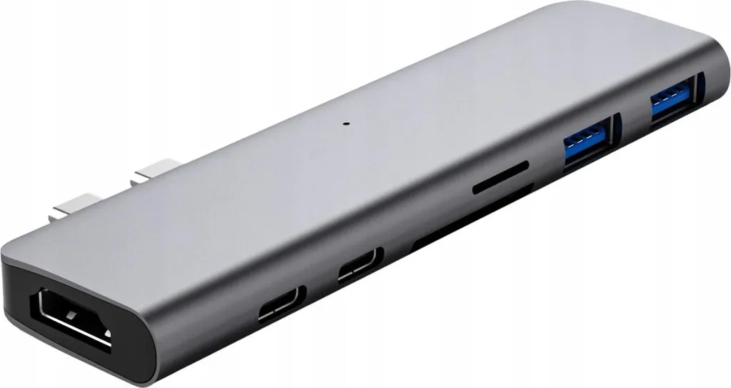 Adattatore MacBook Pro/Air 6-in-1: Thunderbolt 3, HDMI 4K e USB 3.0 - 10