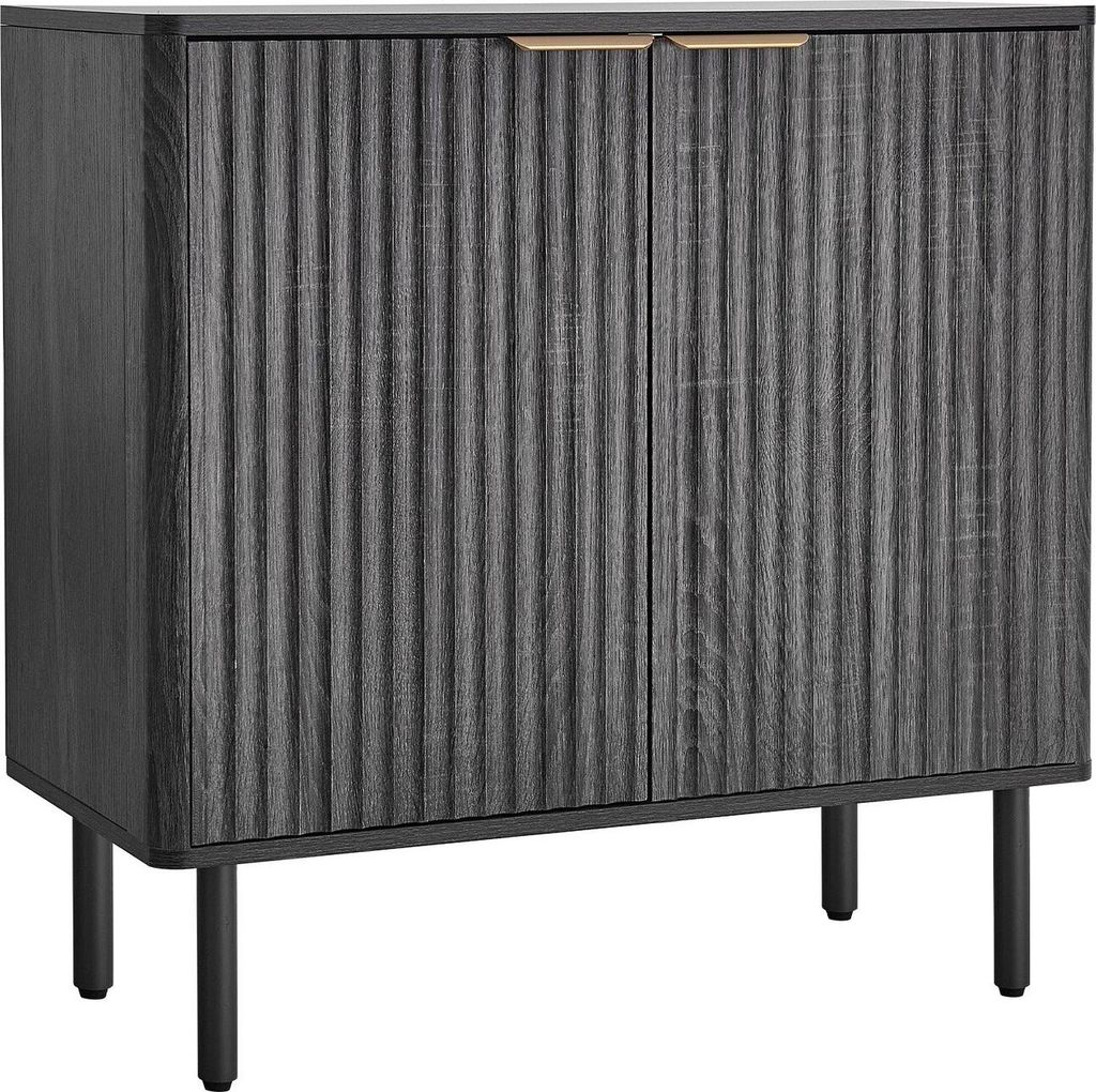Kaffeebar-Schrank, Kaffeebar-Tisch aus der Mitte des Jahrhunderts mit 2 Ablageebenen, Buffet-Standschrank mit Scheunentür, Sideboard-Buffetstation...