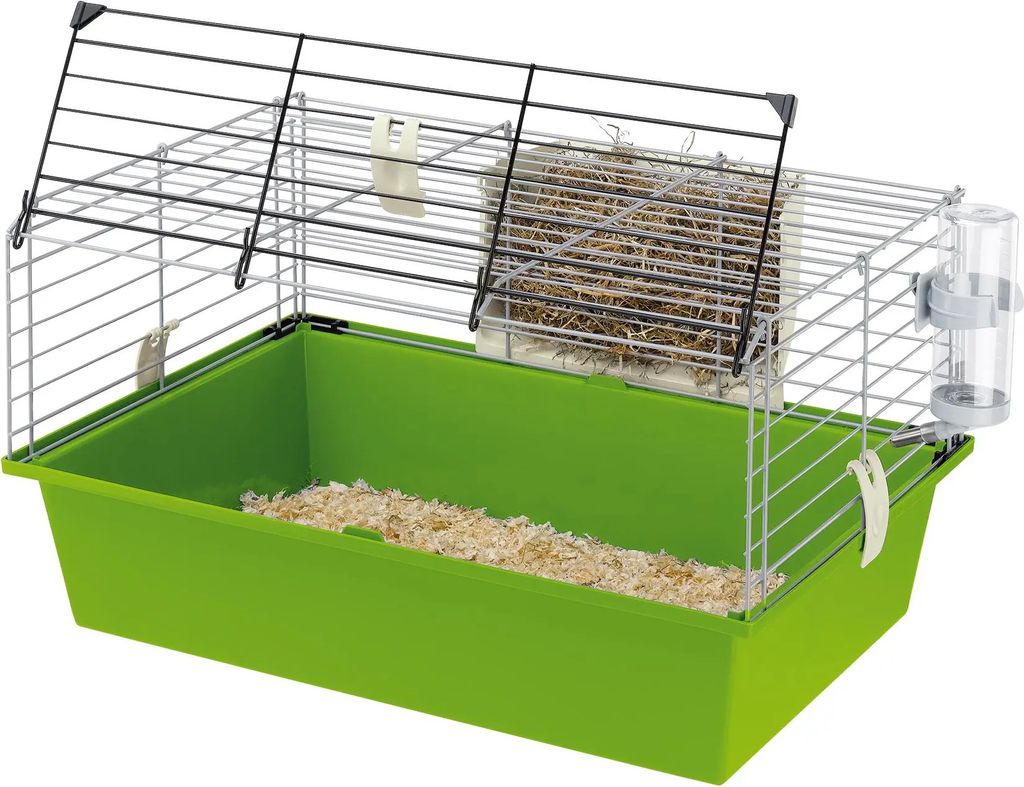 Ferplast Cavie 60 Nagetierkäfig 58 × 38 × 31,5 cm Farbmischung