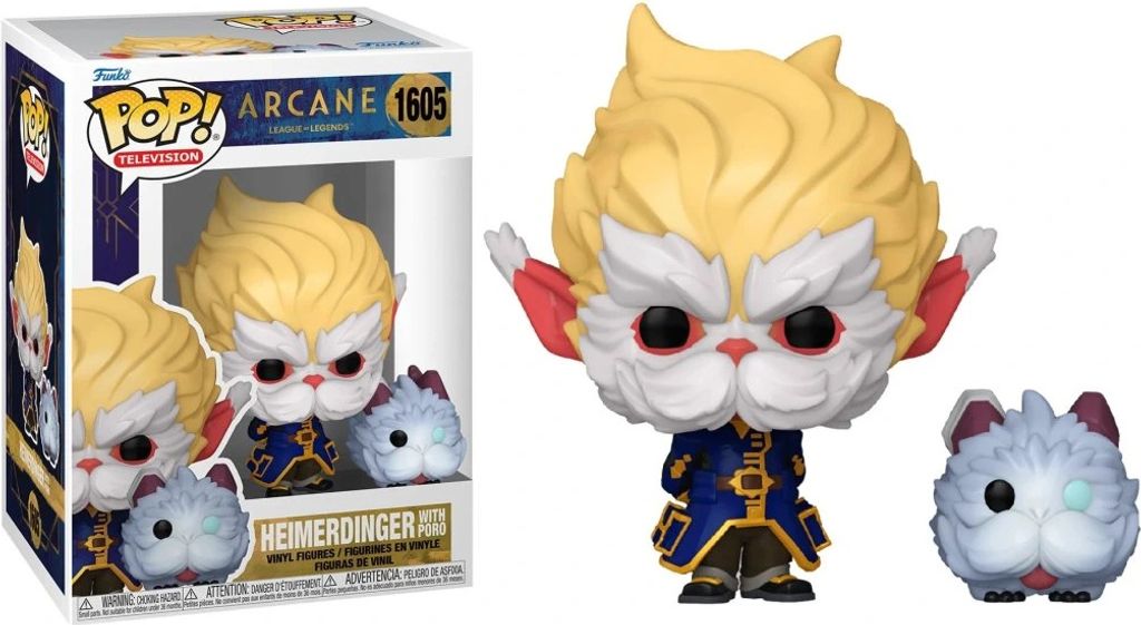 Funko POP Arcane League of Legends 1605 Heimerdinger with Zdjęcie produktu 