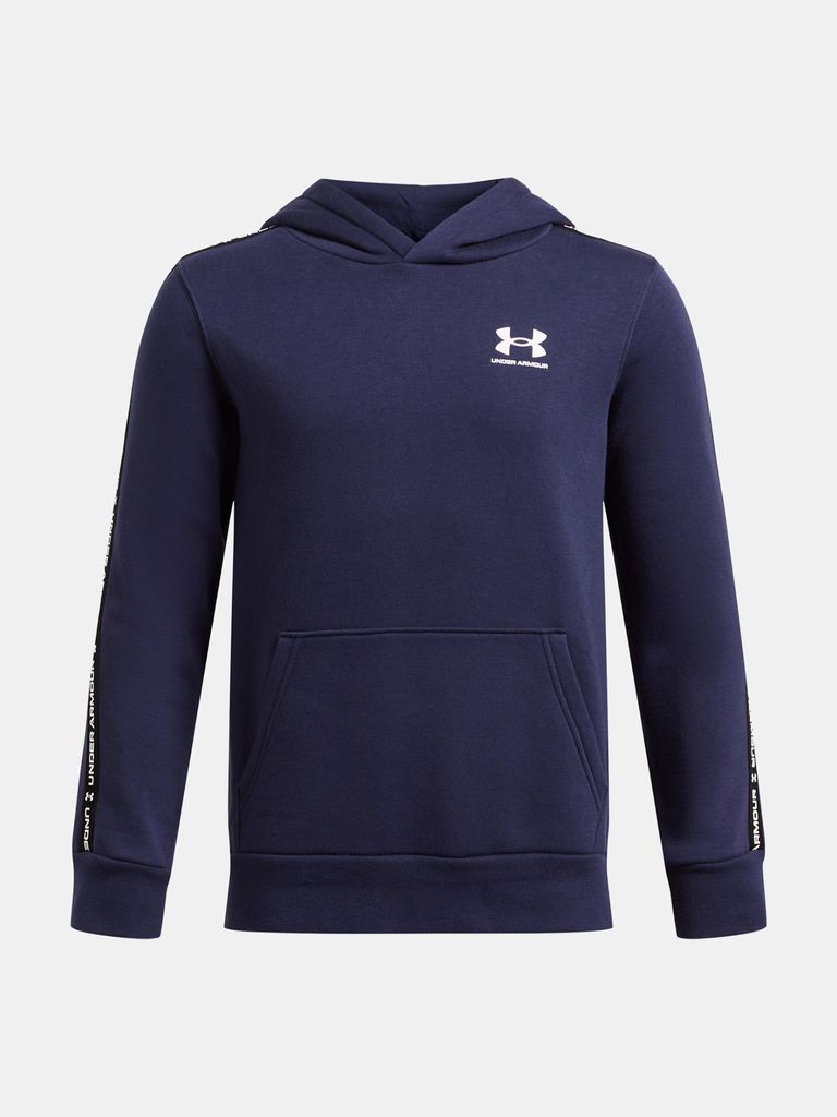 Under Armour Jungen Hoodie B Icon FLC HD Taping 1390293-410__YXL