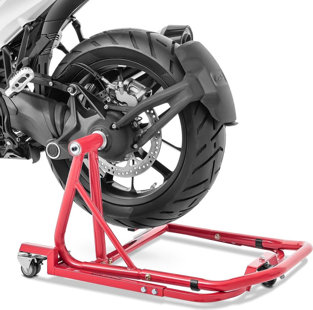 - Motorrad Montageständer für BMW R 1200 R 15-18 Single Mover Rot hin