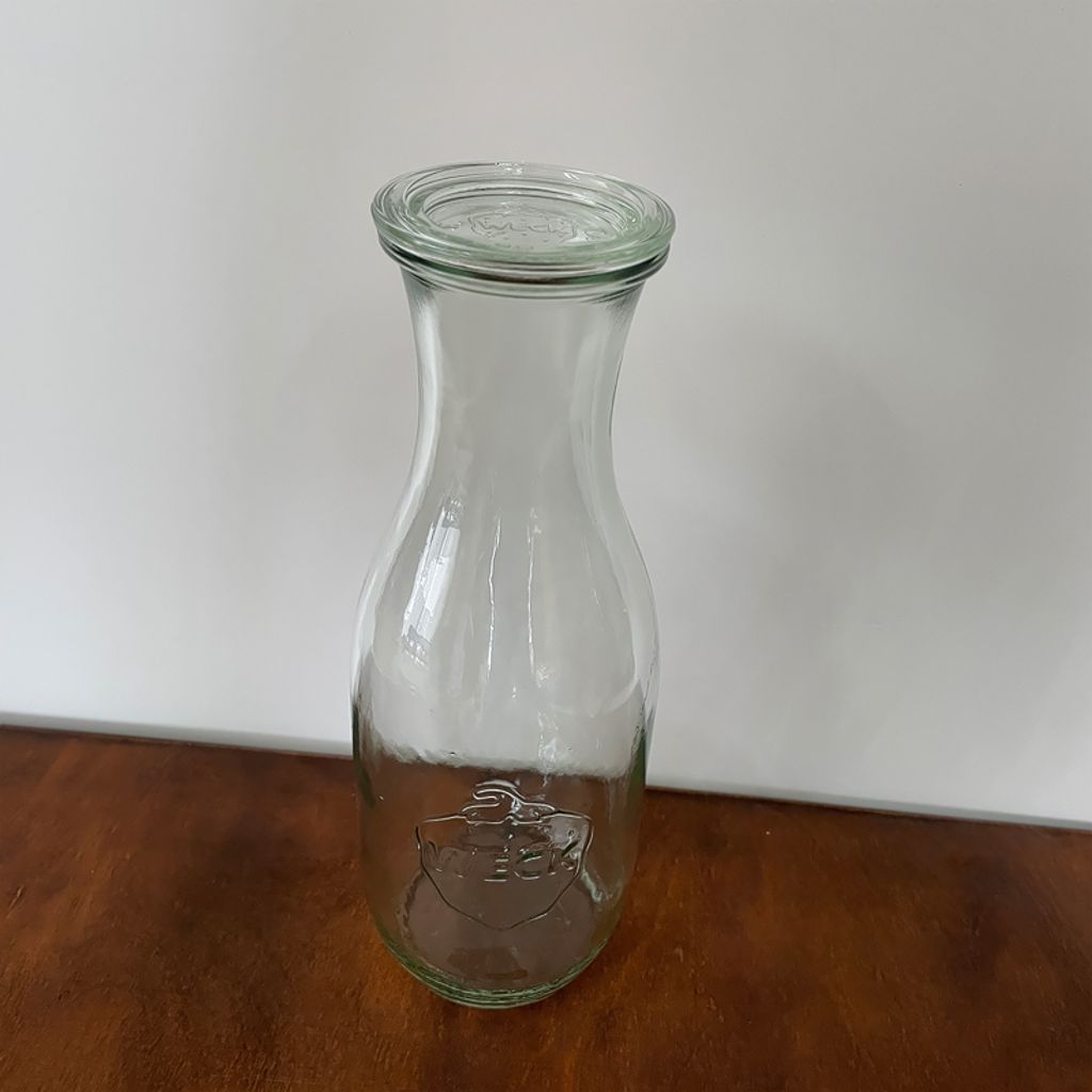 Weck Einkochflasche Saftflasche 1000 ml mit 60 mm Deckel Produktbild 