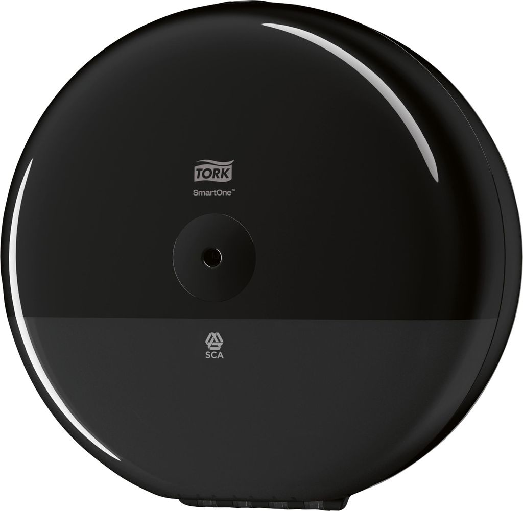 Distributeur de papier toilette Tork SmartOne 680008 noir Image du produit 