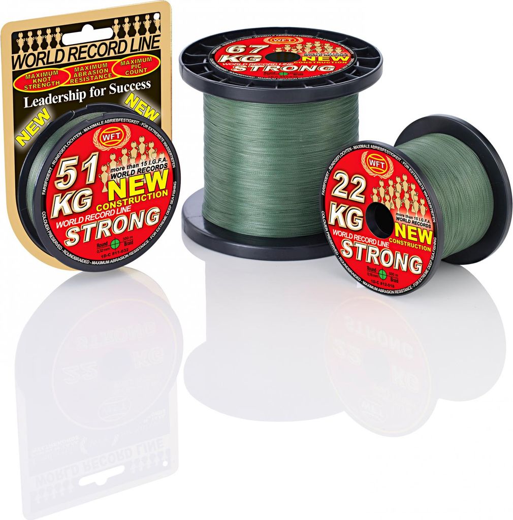 WFT Angelschnur KG Strong (grün) Ø mm: 0,12; Tr.-Kr. kg: Produktbild 