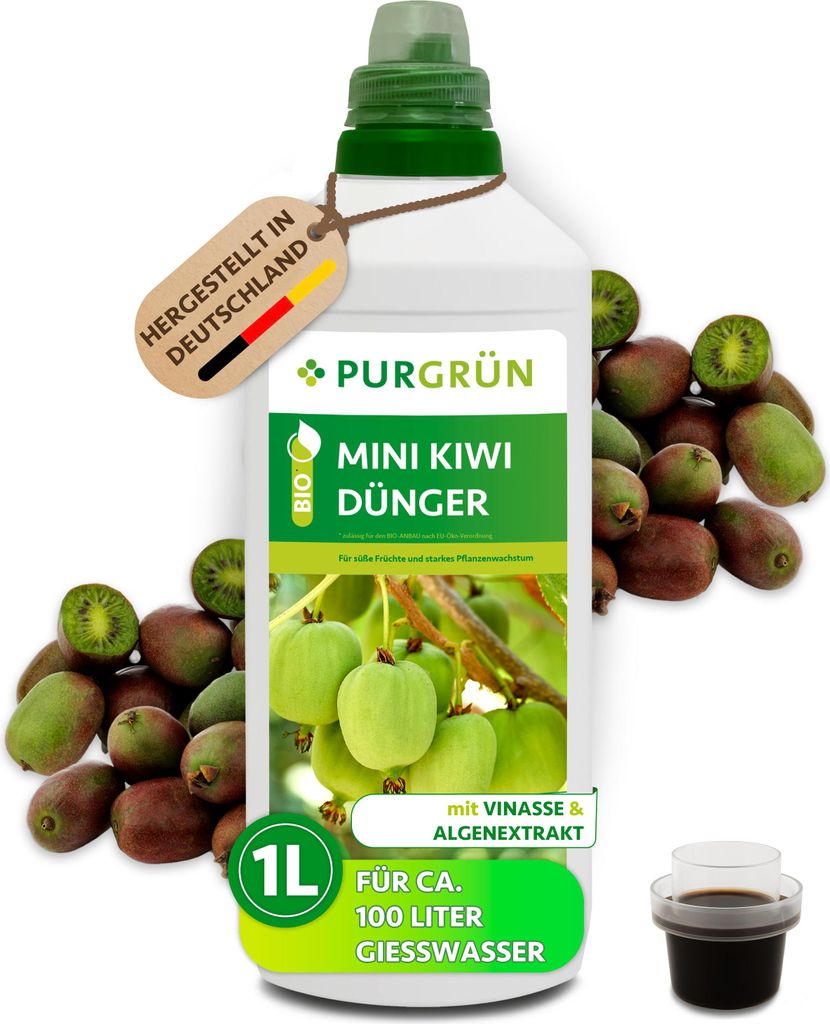 Purgrün -Mini-Kiwi-Dünger 1 Liter,