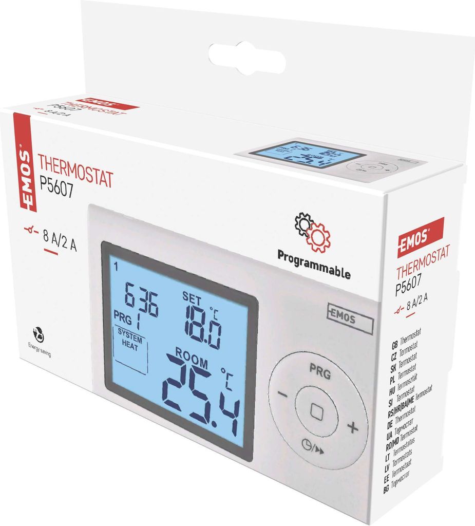 Emos Izbový termostat, P5607, 2101209000 Obrázok produktu 8