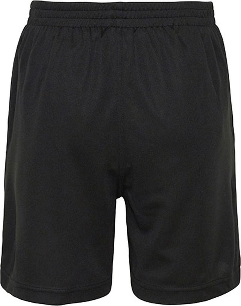 Just Cool Jungen Sporthose Shorts Kurze Hose Junior Sport Pants, Größe:L, Farbe:Jet Black