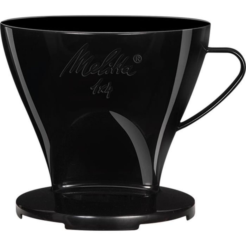 MELITTA 1x4 Kaffeefilterhalter - Schwarz Produktbild 