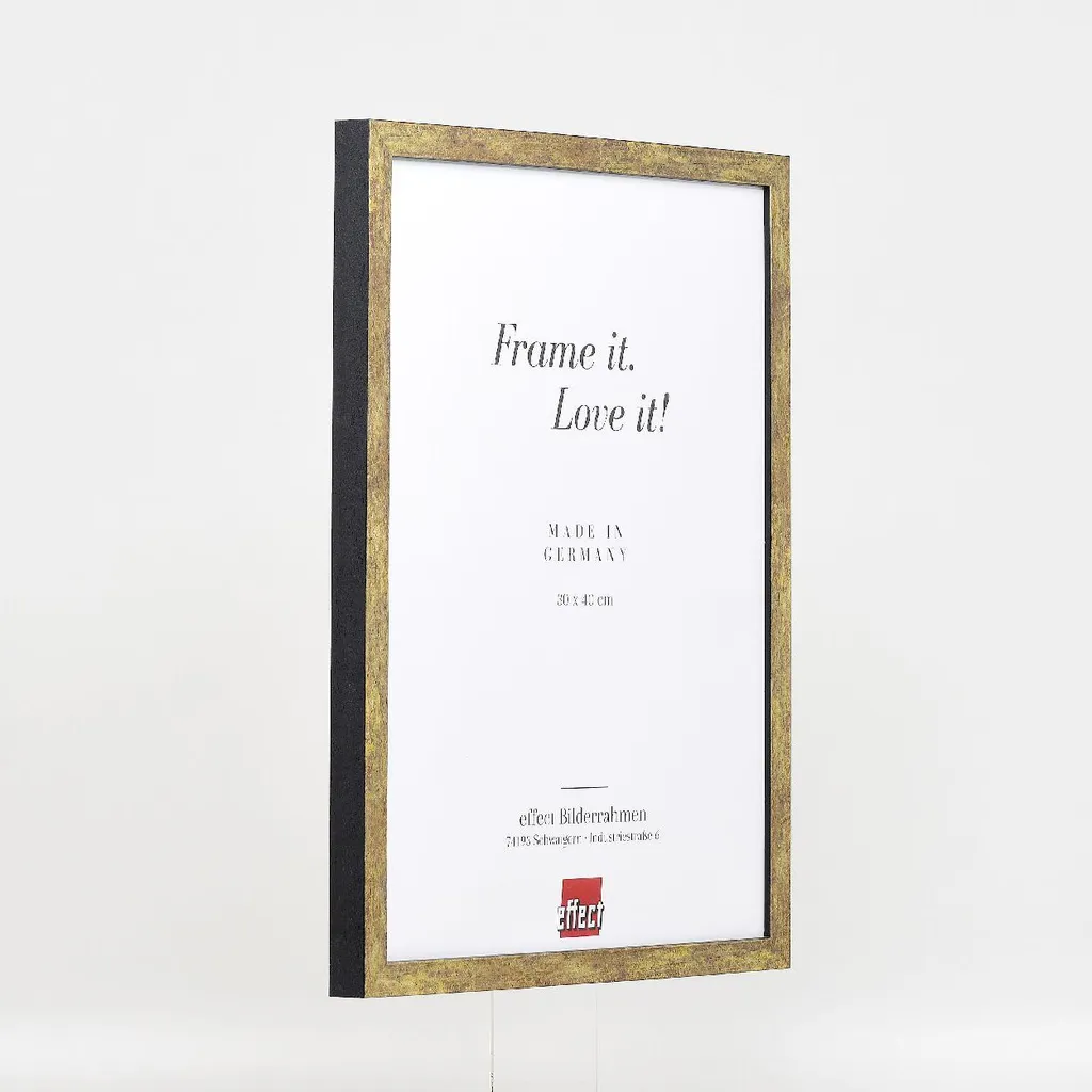 Cornice Legno 13x13 Oro Antico Effect Profil 42 - Design d'Interni - 6