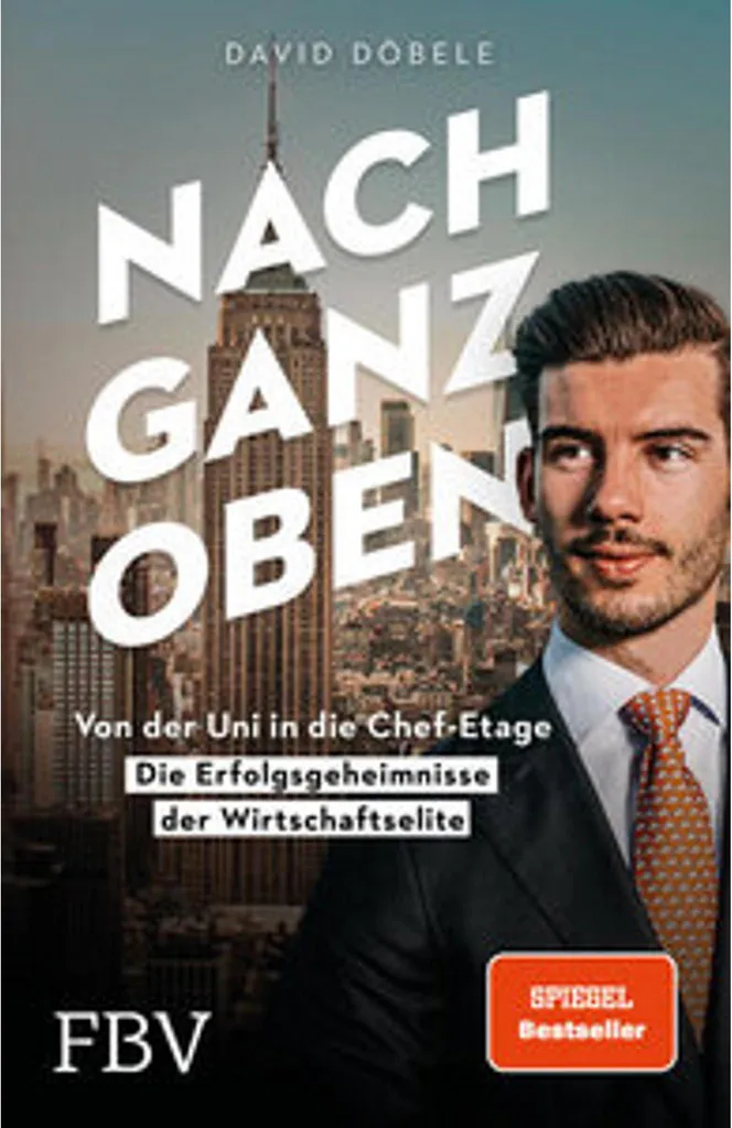 Poster 'Nach ganz oben' - Affiche Motivante pour Déco Bureau Zen