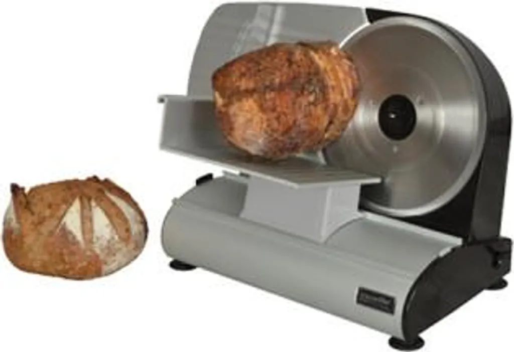 Trancheuse Kitchen Chef KCPTRQ258 - Trancheuse Électrique en Acier Inox - 3
