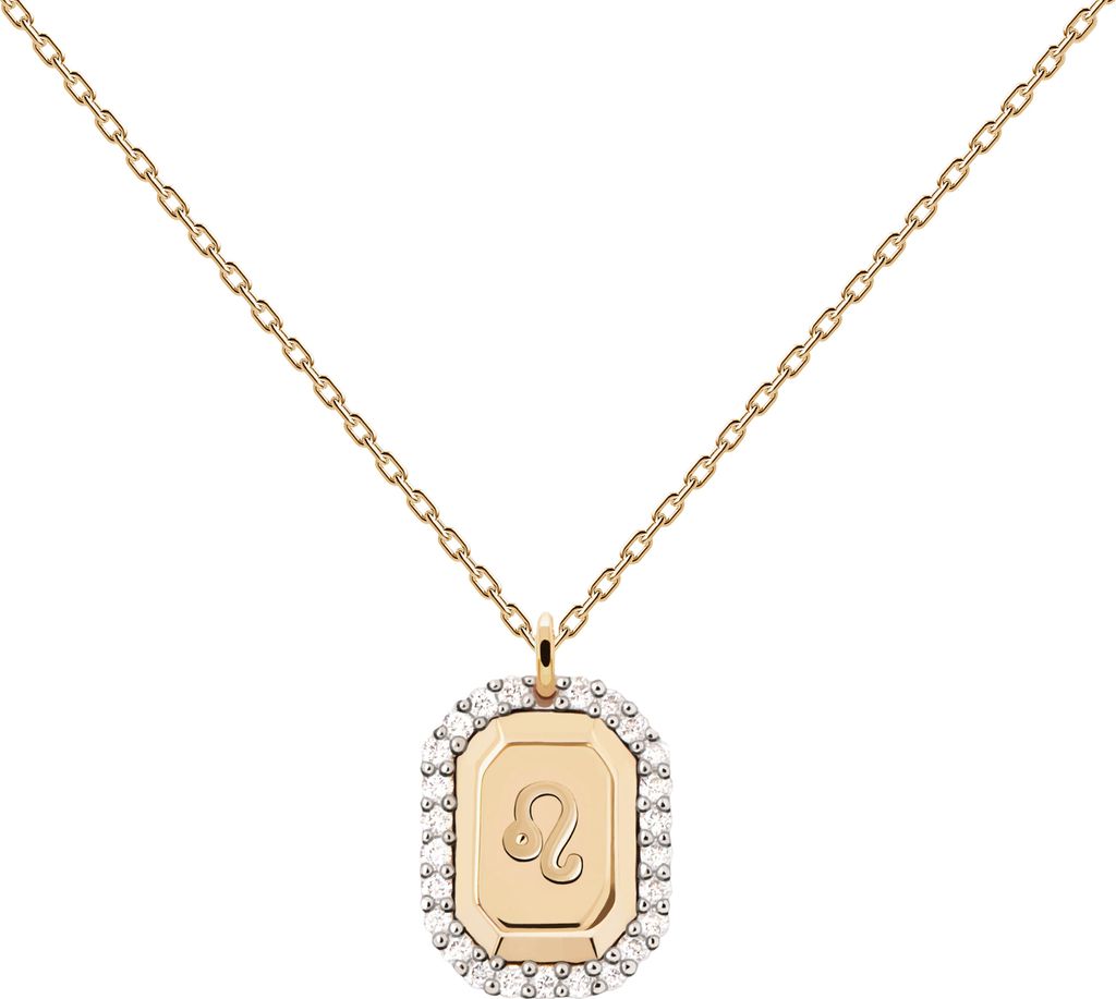 PDPAOLA Halskette STERNZEICHEN 18K gold plated silver gold Produktbild 