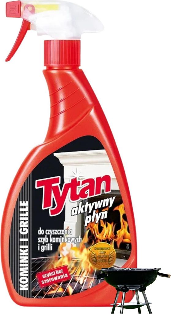 Tytan Płyn do Czyszczenia do Szyb Kominkowych i Grilli Zdjęcie produktu 