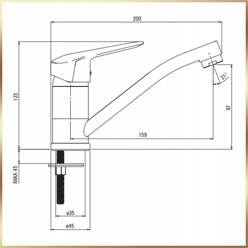 Armoire de Toilette 40cm Chêne Wotan Stamar Kit Complet Prêt à Poser - 11