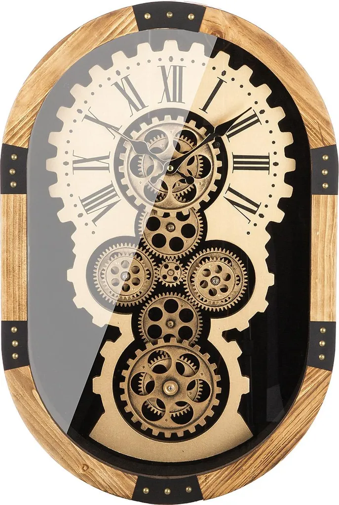Horloge murale ovale Lado : décorez vos murs avec style et lisibilité