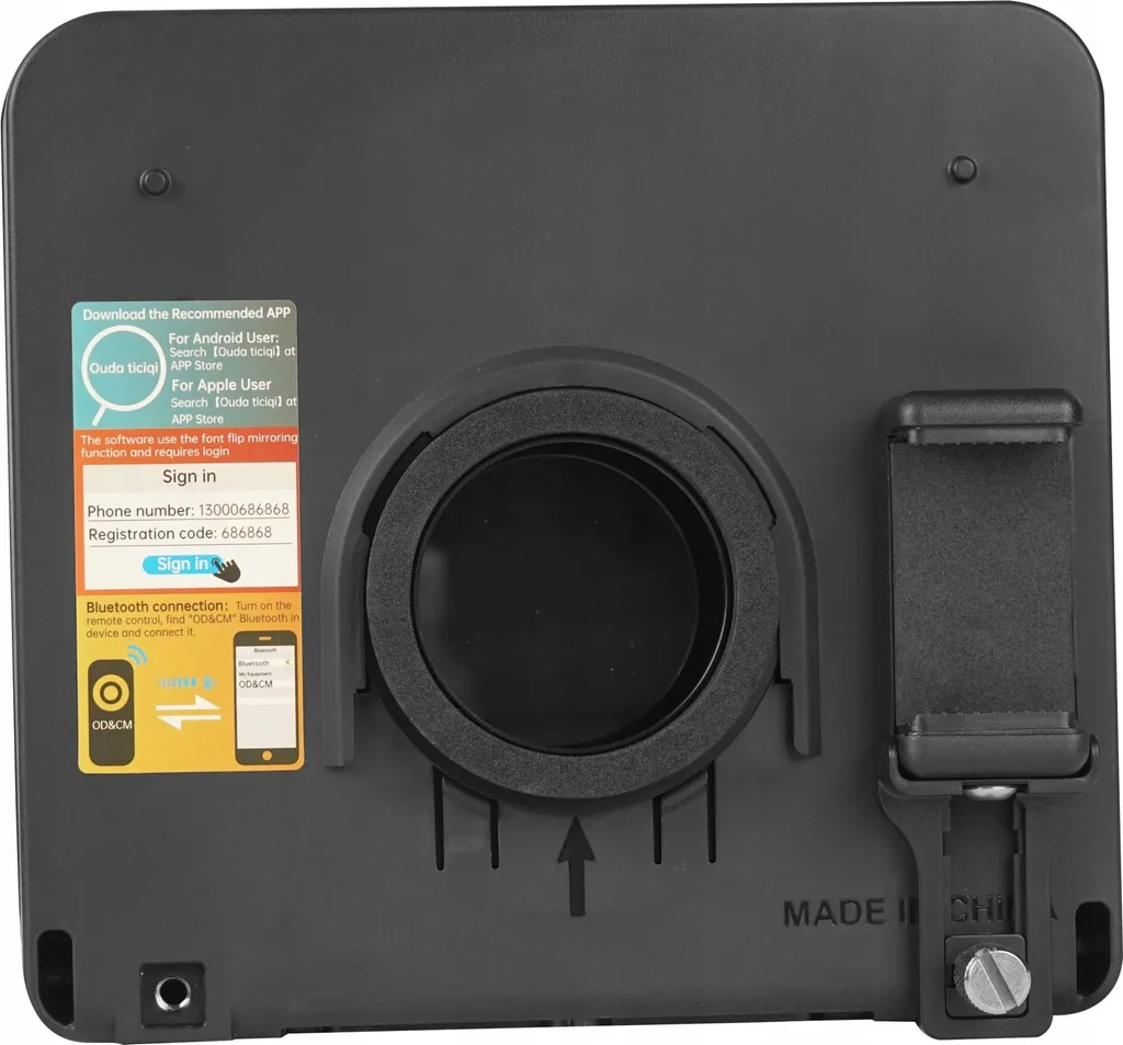 Lensgo Autocue TC7 Téléprompteur Compact pour Smartphone et Tablette - 16