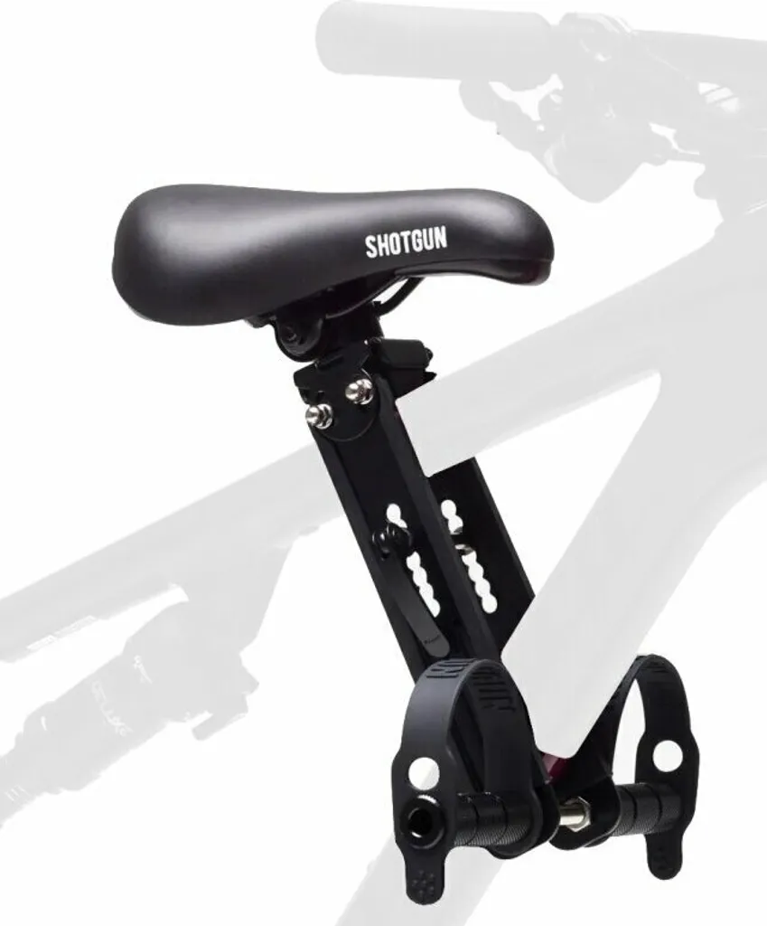 Siège de Vélo Avant pour Enfant MTB Kids Ride Shotgun 1.0 Noir Confort