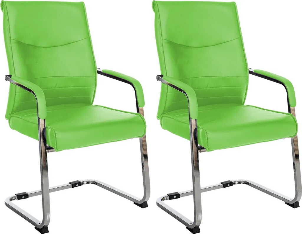Lot de 2 chaises Hobart pour accueil clients et espaces collaboratifs