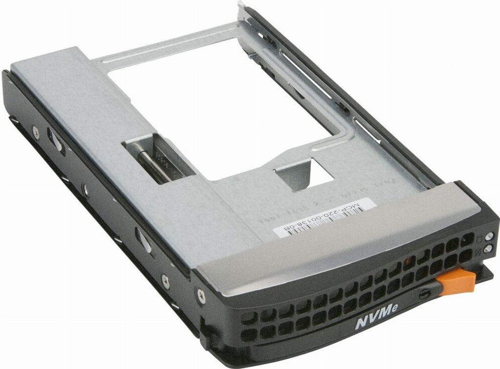 Supermicro Tool-less Black gen-5 3.5-to-2.5 NVMe drive tray