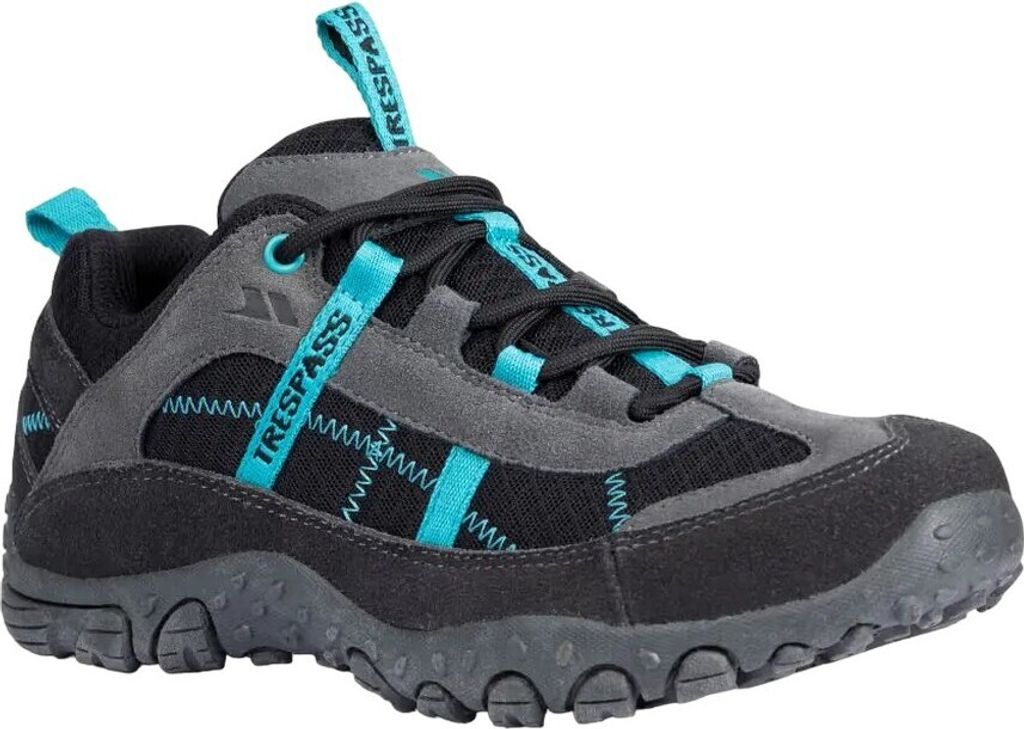 Trespass Fell Damen Wanderschuhe TP154 (39 UK) (Holzkohle/Petrol)