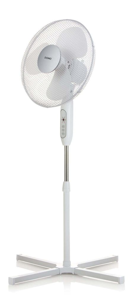 DOMO Standventilator 40 cm 40 W Weiß DO8141