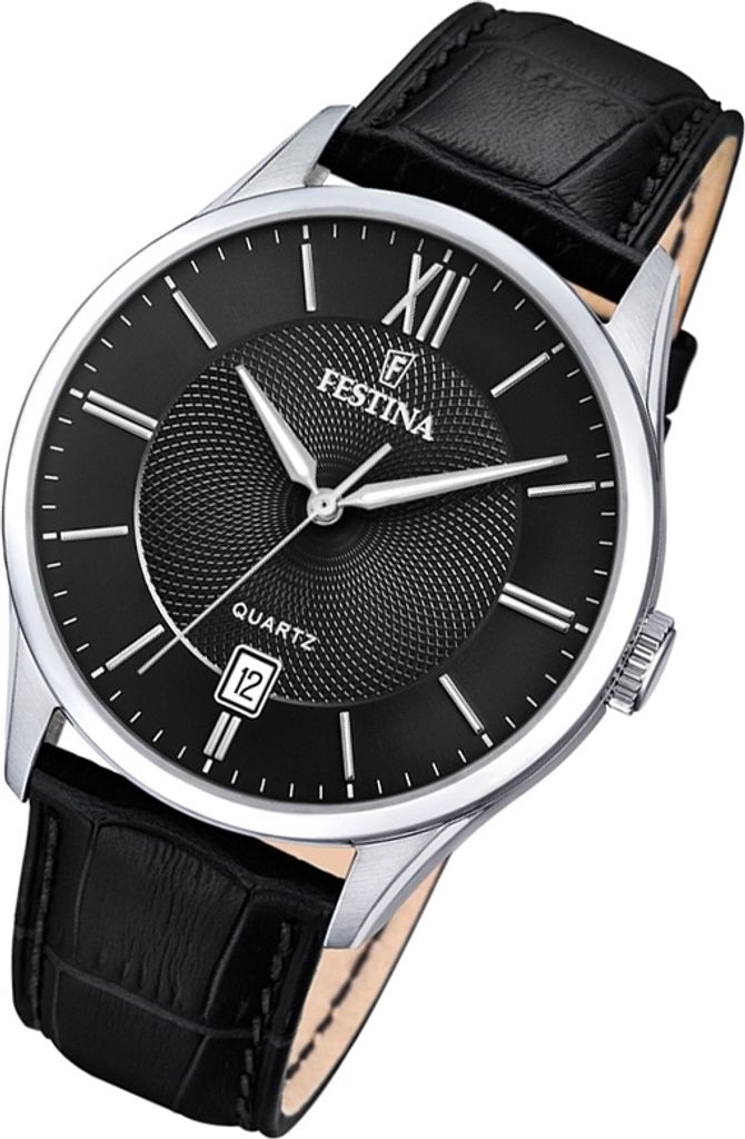 Festina Armbanduhr Date ACERO CLASICO Black Produktbild 
