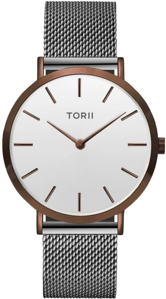 Montre-bracelet femme TORII D38SM.WD argentée design mode et chic