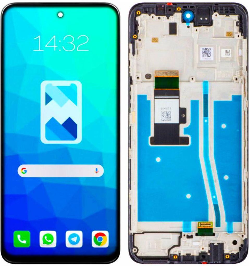 Original LCD-Display + Touchscreen Motorola Moto G53 5G XT2335 (Generalüberholt)