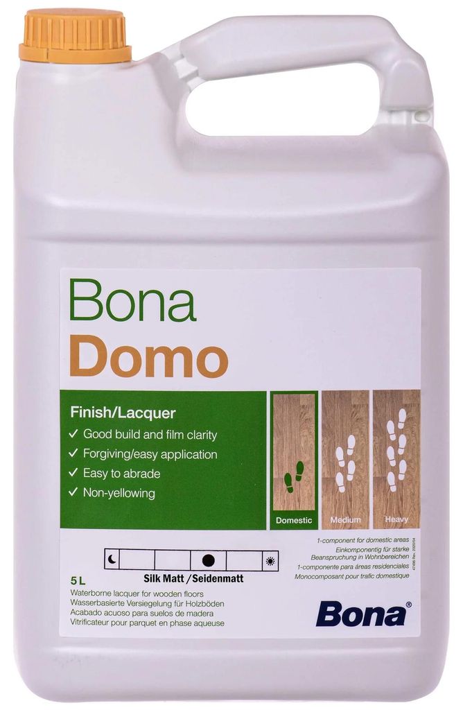 BONA Domo 5 Liter halbmatt 1K Wasserlack Produktbild 
