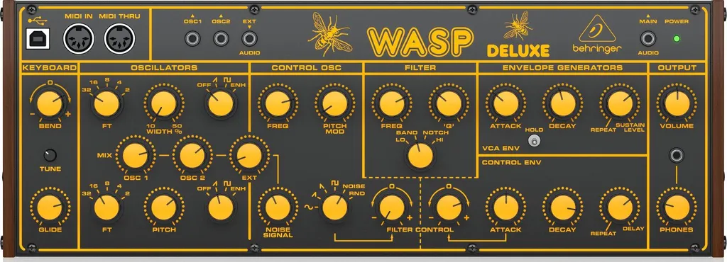 Behringer WASP DELUXE Création de Basses et Leads Analogiques
