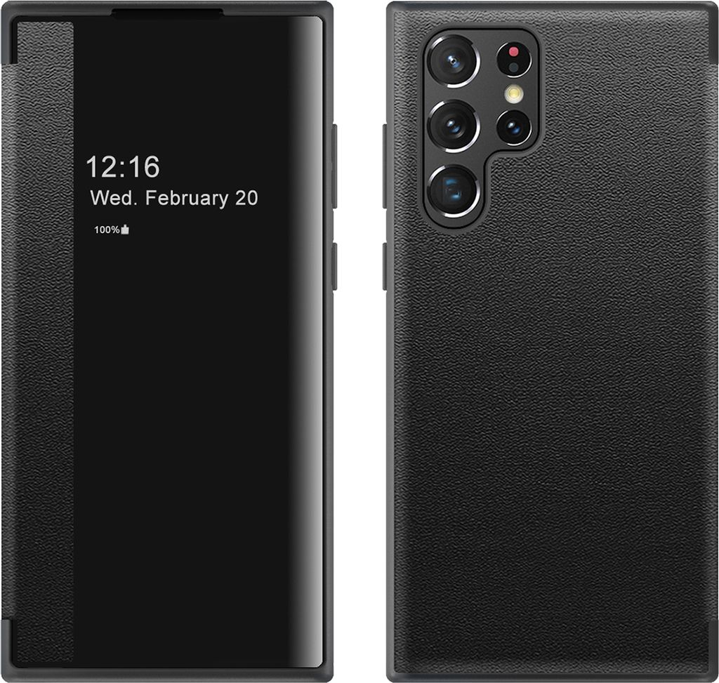 Etui pour Samsung Galaxy S22 Ultra 5G étui à rabat en Image du produit 