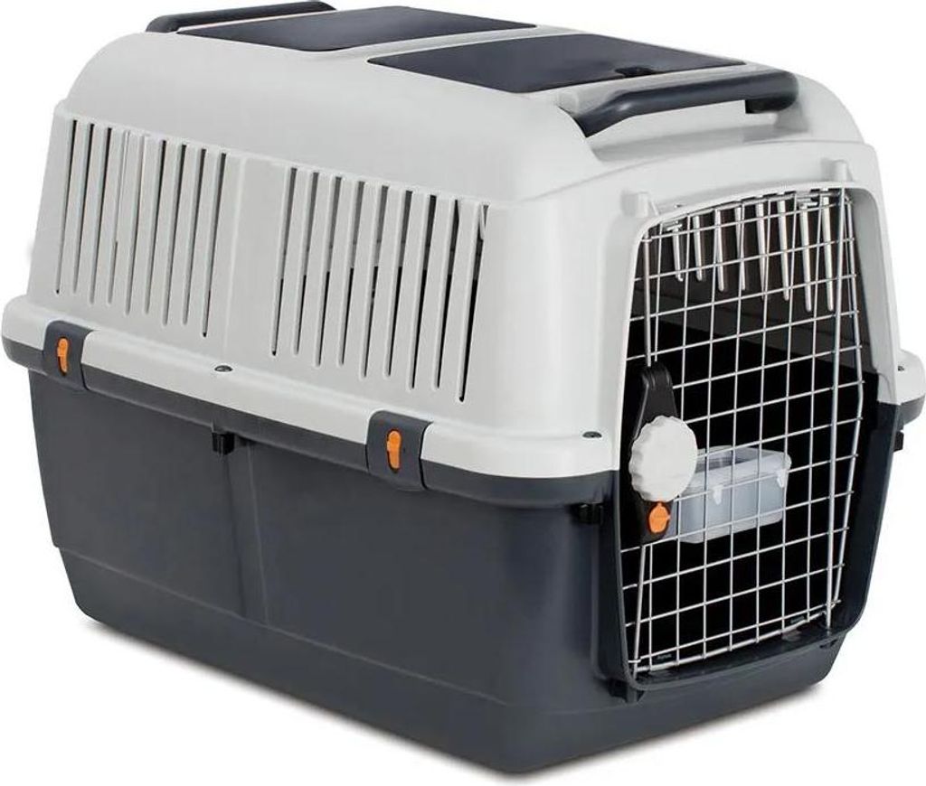 Nayeco Bracco Travel Haustiertransportbox 81x60x61.5cm Schwarz,Grau Schwarz,Grau One Size