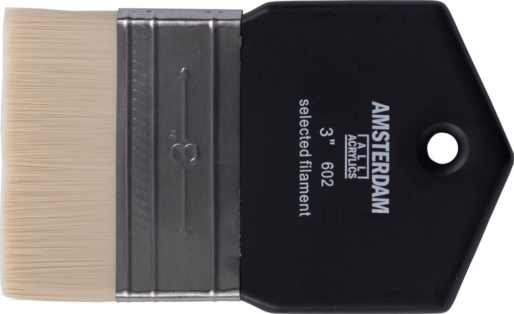 Amsterdam Paddle-Pinsel Serie 602 - 3 Zoll - synthetische Haare