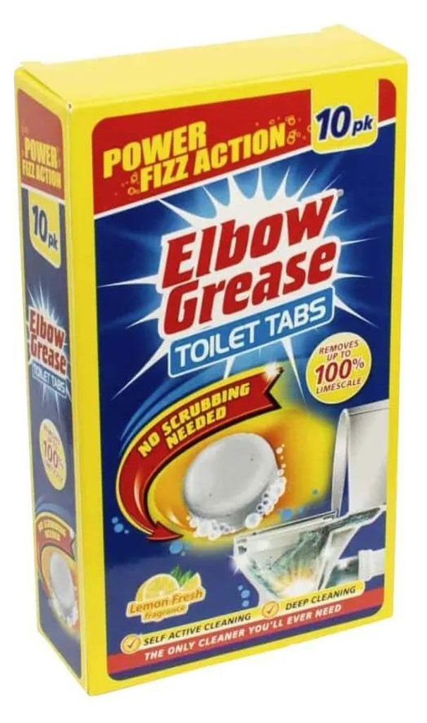 Elbow Grease | Toiletten Tabs - 10 Stück - Zitrusduft - Produktbild 