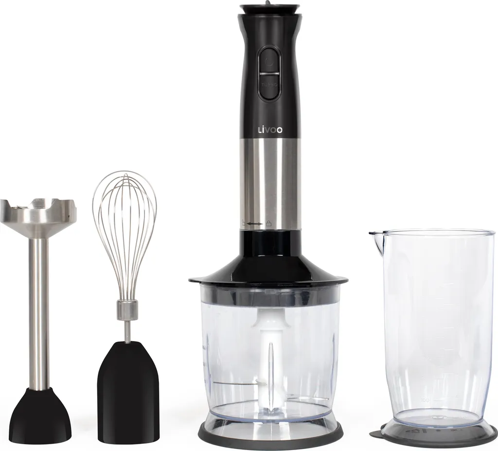 Girafe de cuisine multifonction Livoo 800W DOP246 mixeur noir robuste